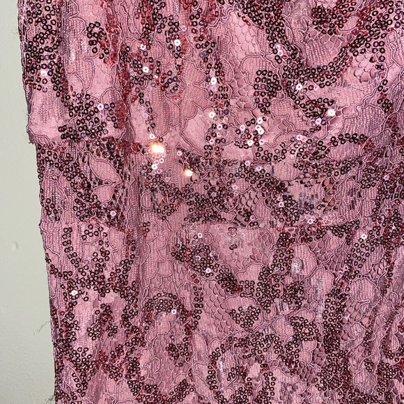 Pink Formal Dress In A Size 10 From David’s Bridal - Picture 8 of 9